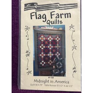 quilt pattern flag farm quilt midnight in america